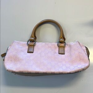 Gucci 2003 Pink and Tan Women's Bag